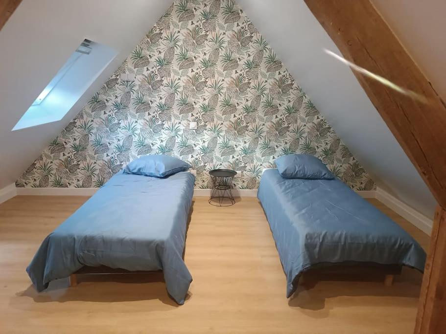 생 오뱅 쉬르 메르 Les Deux Pieds Sous La Couette 빌라 외부 사진